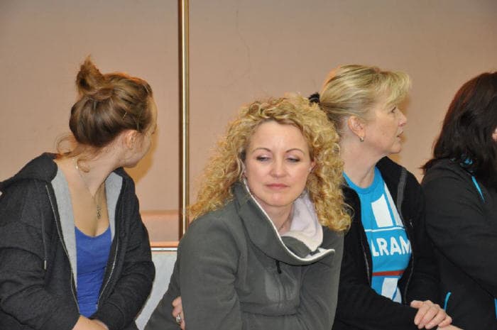 Volleyball in Turnhalle